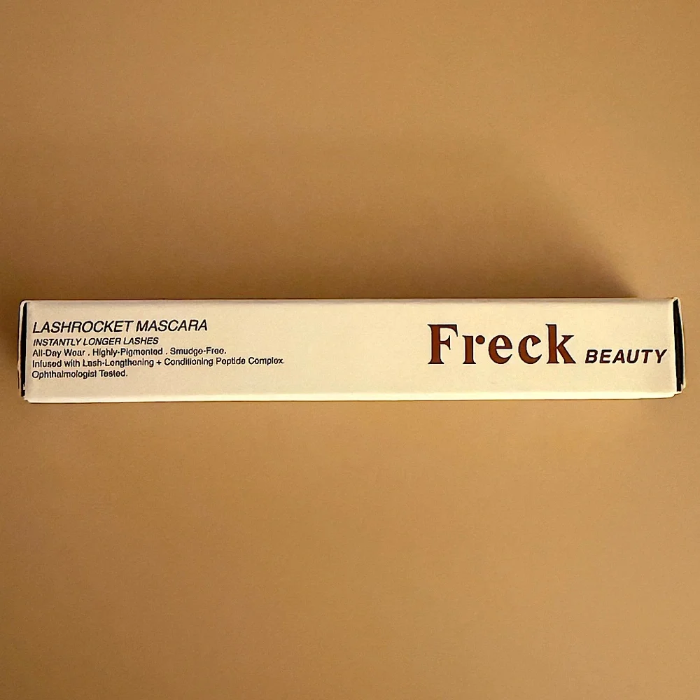 Freck Beauty LASHROCKET MASCARA with Lash Enhancing Peptides 0.38 fl oz/ 11.5 ml